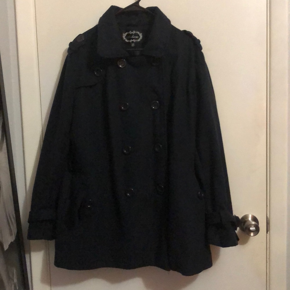 Navy blue coat